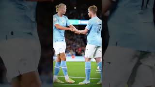 KDB🤝HAALAND #shorts #calcio