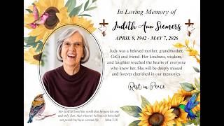 In Loving Memory - Judith Ann Siemers 1:30PM, 05/27/2026