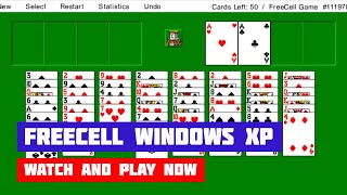 FreeCell Windows XP · Game · Gameplay