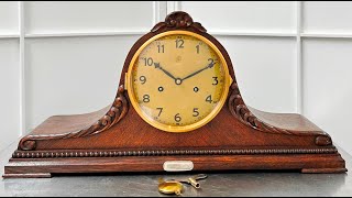 Vintage Art Deco Junghans BIM BAM Chime Mantel Clock | Item# 2720 - Adelaide Clocks