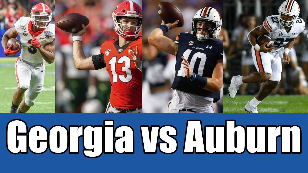 Georgia Bulldogs Vs Auburn Tigers | My Bold Prediction - YouTube