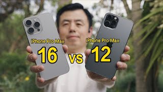 iPhone 12 到 iPhone 16 Pro max，为了拍照升级值得么？相机｜画质｜防抖｜操控｜视频｜续航｜暗光