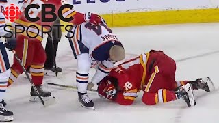 Nine legendary battle of Alberta moments... in 90 seconds | Edmonton Oilers vs. Calgary Flames