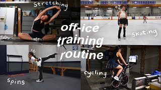 my off-ice routines as a pro-skater ⛸️ | off-ice jumps, spins, exercises / a beginners guide ⭐️