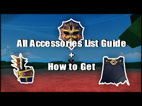 (AOPG) Guide to All Accessories List + How to Get Them – A One Piece Game – Roblox