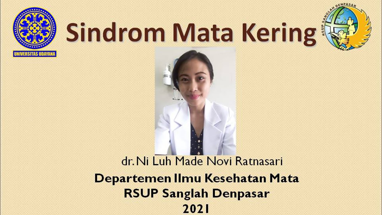 Sindrom Mata Kering - YouTube