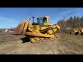 1985 caterpillar d8l crawler dozer