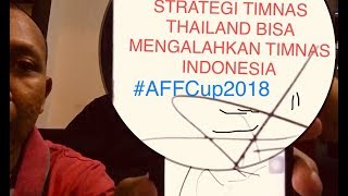 CAKAP CAKAP BOLA (5): (REVIEW) STRATEGI THAILAND BISA MENGALAHKAN TIMNAS INDONESIA #AFFCup2018