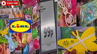 🌼EASTER DECOR AT LIDL JUST IN 99P| SPRING 2024 IN LIDL 🥰 MIDDLE AISLE 🦋 *new shopping haul* 😇 .