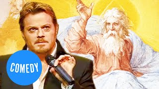 "If God Was Real He Would've Flicked Hitler's Head Off" | Eddie Izzard's Stripped | Universal Comedy