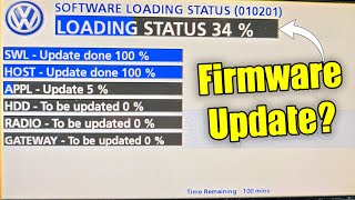 Attempting to Update My Head Unit's Firmware | VW RNS-510 v4366