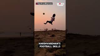 Bollywood star Harshvardhan Rane showcases his brilliant football skills |Sports Today