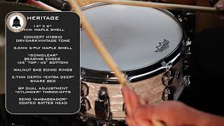 Mapex Black Panther Heritage Snare - Product Overview