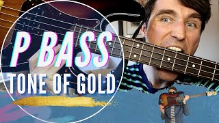 Fender P Bass // Tone of Gold // 30 Seconds of Groove // Noble DI // Original Pickups