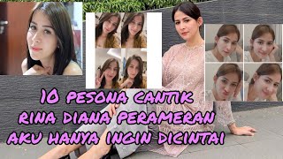 10 pesona cantik dan anggun Rina diana pemain Aku Hanya Ingin Dicintai sinetron ANTV