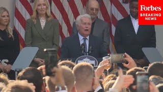 'Dear Father, Let Our Country Awake': Martin Sheen Speaks At 'West Wing' Event At The White House