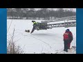 how to help someone who has fallen through ice