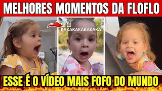 🥰É POR ISSO QUE A FLOFLO FILHA DA VIRGINIA QUE FAZ O FOFUROMETRO EXPL0DIR 🌸😍 #floflo