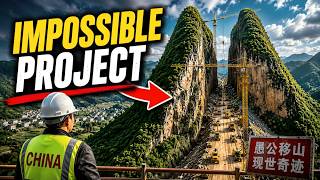 China Just Split A Mountain In Half To Build This