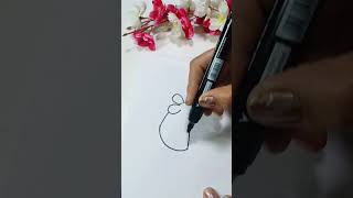 Easy Rat Drawing for Kids
