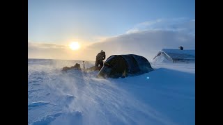 Wind, Schnee und Eis! Skitour durch die Hardangervidda.