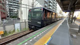 【YNB】相鉄9000系9704F61ｳ 各停横浜ゆきが平沼橋を発車【素材】