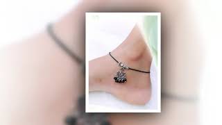 Fancy Anklet Designs for Girls.