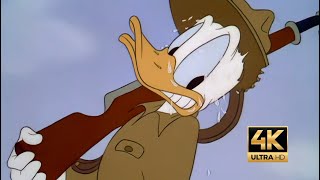 Donald Gets Drafted — Disney WWII cartoon, restored