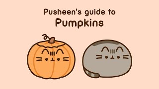 Pusheen's Guide to Pumpkins