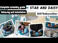 Star and Daisy 360°multifunctional walker|Installation and assembly guide|6-24 months|