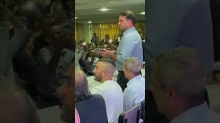 Jair Bolsonaro deixou uma mensagem ao vivo durante inauguração do Diretório do PL em Niterói