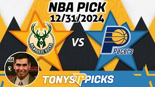 Milwaukee Bucks vs. Indiana Pacers Pick 12/31/24 NBA Betting Strategy