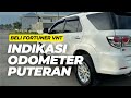 Beli Fortuner Solar VNT 2014, Indikasi Odometer direset?