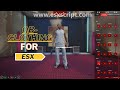 [ESX] Clothing Store FiveM Script | QBCore Inspired