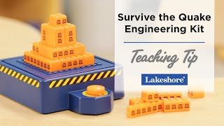 Teaching STEM Pre K–Gr. 1 | Survive the Quake Engineering Kit | Lakeshore® Learning