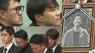 [SSTV] ‘잘가요, 좋은형’ 故김주혁 발인, 이유영·차태현·황정민·이준기·문근영 등 눈물의 배웅