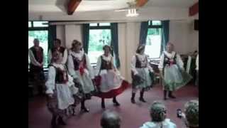 KUJAWY TROWBRIDGE dancing in Newton abbot at the Polish old peoples home