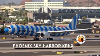 Plane Spotting Phoenix Sky Harbor Airport: Including Condor A330 Go-Around!