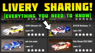 CarX Livery Sharing Update!