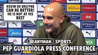 'Kevin De Bruyne can be BETTER! He is NOT at his best' | Man City 3-1 Brighton | Pep Guardiola