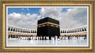 The Art Corner full HD Framed 🔇Art Screensaver Smart TV Realistic Photo of Makkah  الكعبة المشرفة