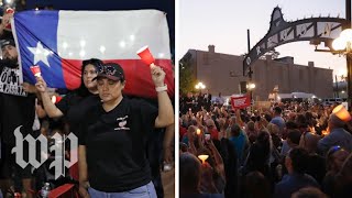 ‘Our ties are strong’: Mourners gather at vigils to remember victims of El Paso and Dayton shootings