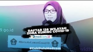 Daftar Wilayah Kabupaten/Kota yang Berada Dalam Zona Kuning