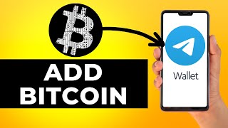 How to Add Bitcoin in Telegram Wallet (Step by Step)