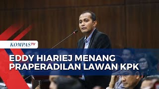 Eddy Hiariej Menangkan Praperadilan Melawan KPK, Status Tersangka  Dianggap Tidak Sah