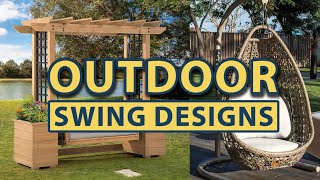 Outdoor Swing Designs Ideas 2022 - Construction Point