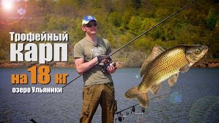 Карпфишинг. Карп на 18 кг. Озеро Ульяники