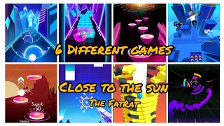 Close To The Sun - The FatRat With 6 Different Games