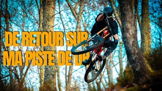 de retour sur ma piste de DH