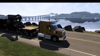 ATS 1.51 Open Beta - Oregon - Westcoast to Astoria - DD15 Sound